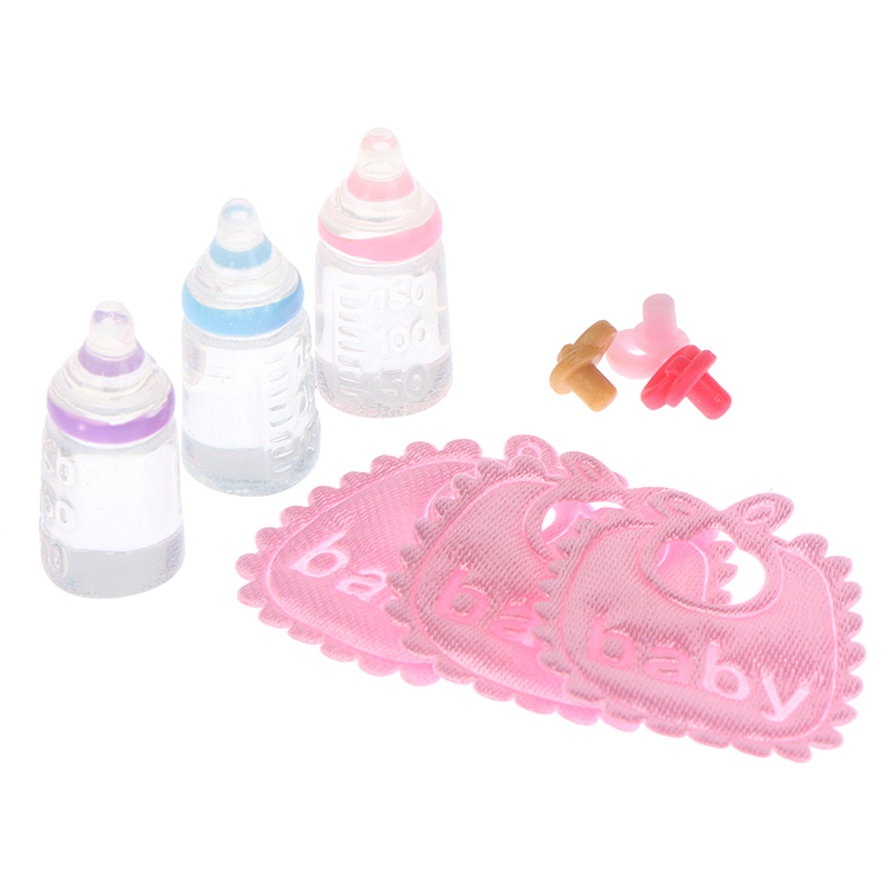 Zwitsal Baby Products - 3 adet 1:12 bebek evi minyatür